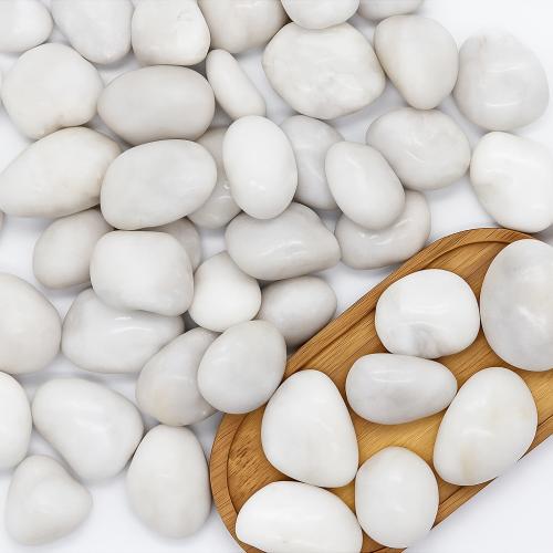 حجر ( مرو ) للتزيين 10 كجم ابيض لامع