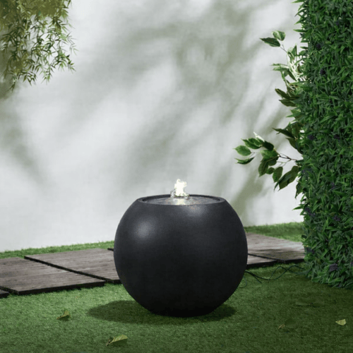 نافورة دائرية للحدائق متعددة الالوان