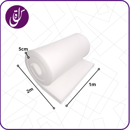 ألواح فوم ابيض 100×200