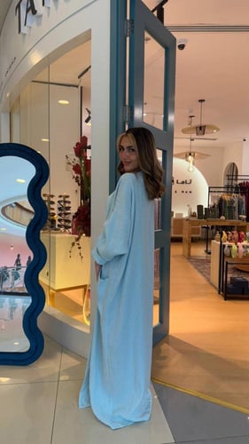 عباية كوين (Baby Blue)