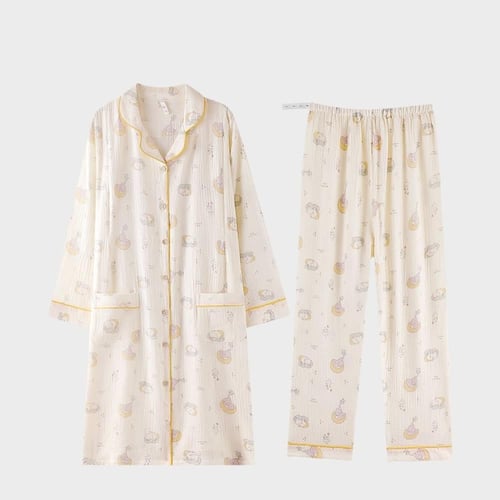 قميص+ بيجاما الأمومة من القطن الخالص 100% بتفاصيل...