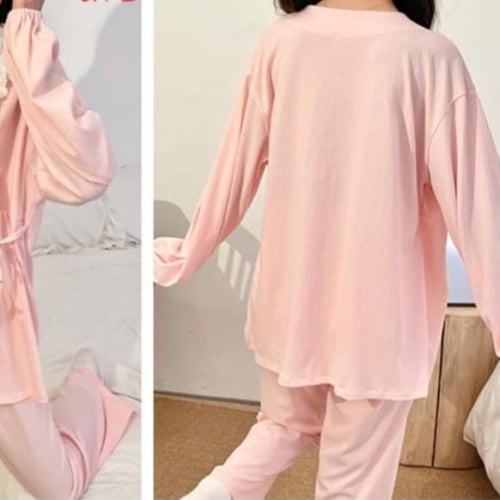 بيجاما القطن المشروط الناعم والبارد