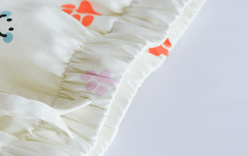 بيجامة قطنية نسائية ناعمة 100% بنقشة مخلب القطة، ر...