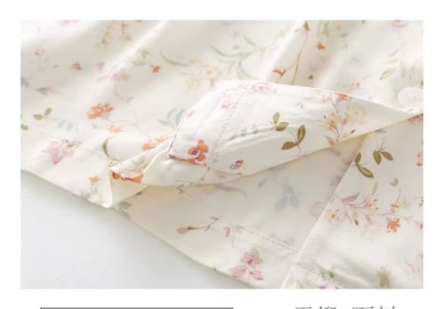 بيجاما الزهور الفكتورية من قماش الفيسكوز البارد 10...