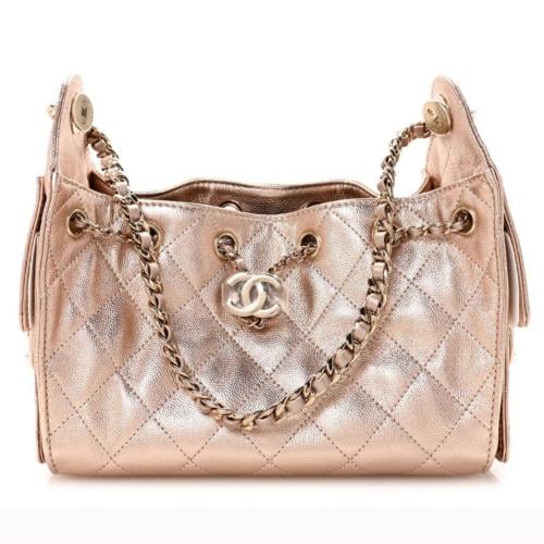 Chanel Hobo Rose Gold