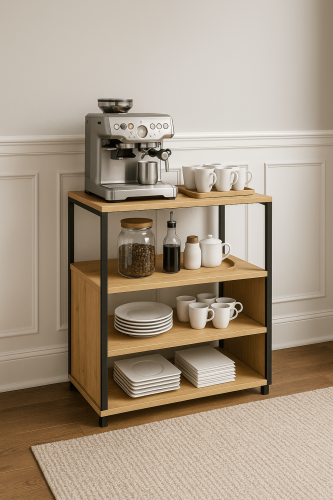Modern storage shelves