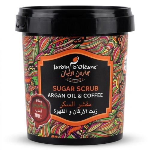 Jardin D’Oléane Sugar Scrub with Argan Oil & Coffe...