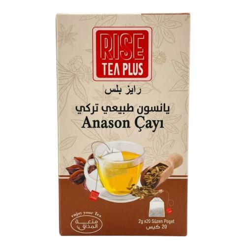 رايز بلس - يانسون طبيعي تركي (Anason Çayı) -20كيس
