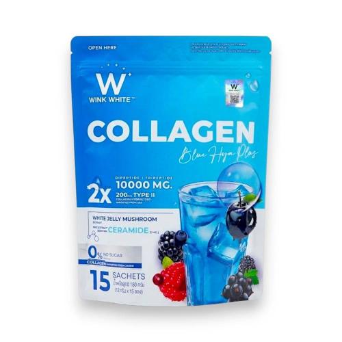 وينك وايت كولاجين بلو هيا بلس – 15 ظرفاً