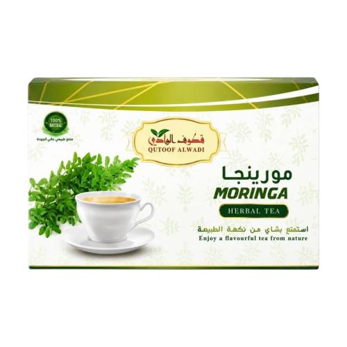 Qutoof Alwadi Moringa Herbal Tea - 100% Natural