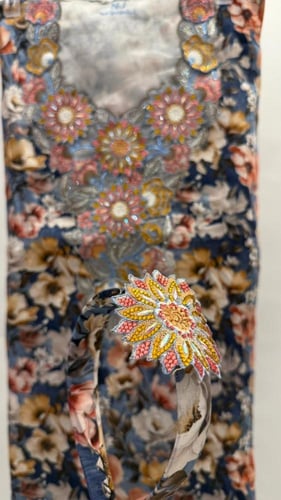 بكج الام وبنتها -أزرق