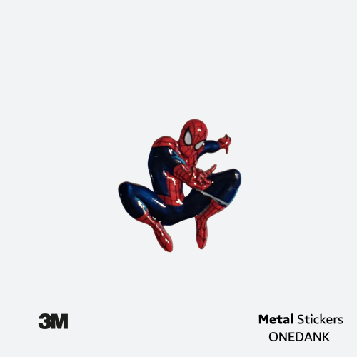 ملصق معدني سبايدرمان | Metal Sticker Spider Man