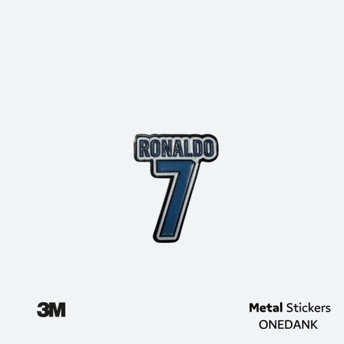 ملصق معدني رونالدو 7 | Metal Sticker Ronaldo 7