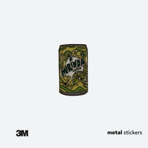 ملصق معدني ميريندا حمضيات