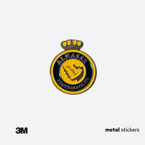 ملصق معدني النصر