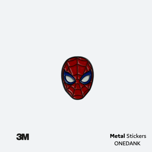 ملصق معدني سبايدرمان | Metal Sticker Spider Man