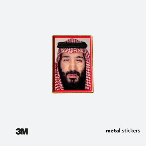 ملصق معدني ولي العهد لمجلة Times