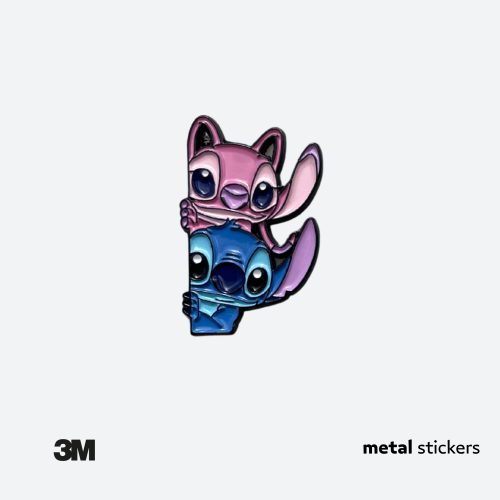 ملصق معدني ستيتش و إنجيل