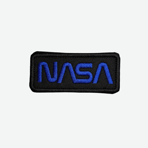 شعار قماشي ناسا ازرق | Blue NASA Patch