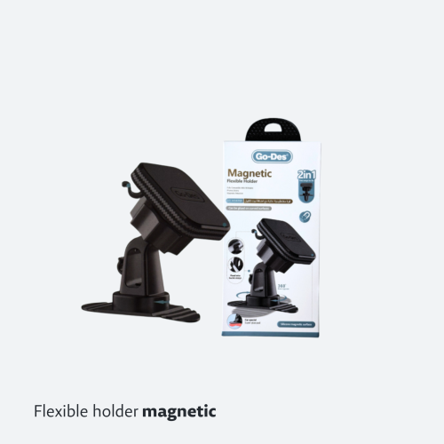 حامل جوال 2 في 1 مغناطيسي (Go-Des) 360 درجة