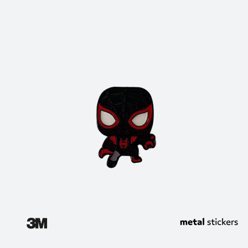 ملصق معدني Spider-Man miles morales