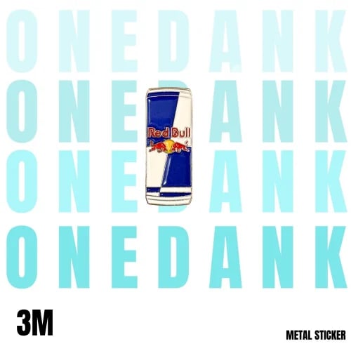 ملصق معدني ريدبول | Metal Sticker Redbull
