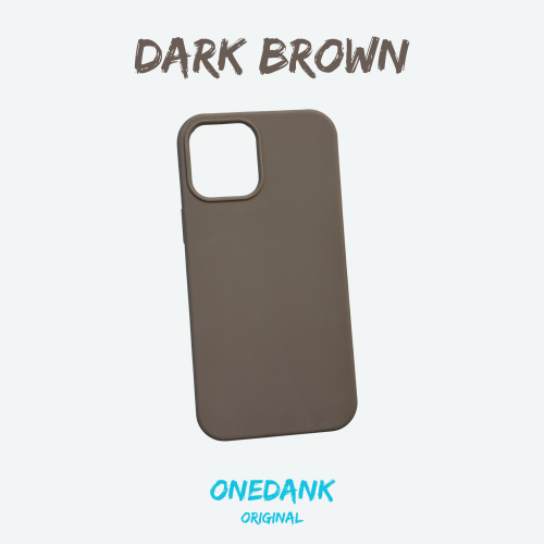كفر حماية ون دانك سيليكون لهواتف ايفون اللون البني...