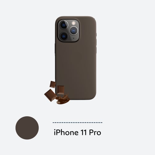 كفر حماية ون دانك سيليكون لهواتف ايفون اللون البني...