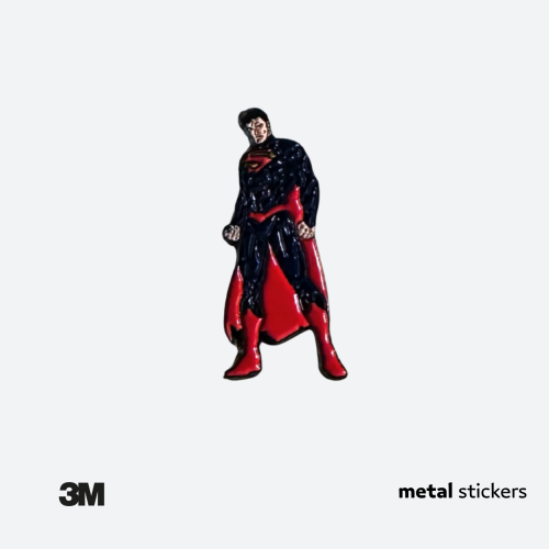 ملصق معدني سوبرمان