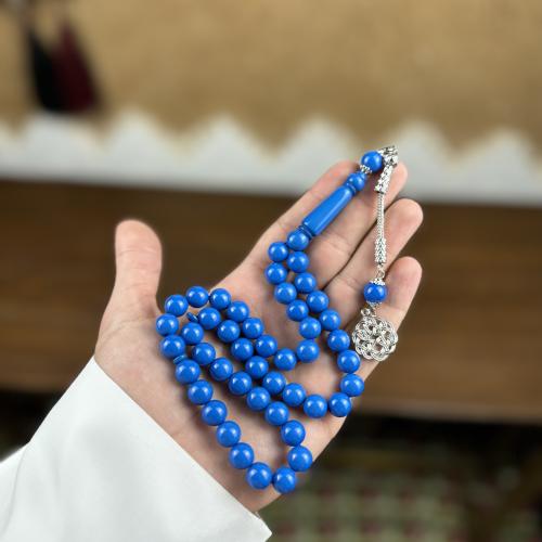 سبحة بكلايت ازرق صك