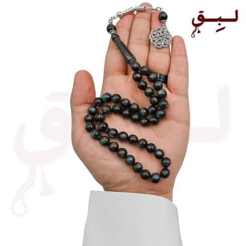 سبحة بكلايت زيتي معرق