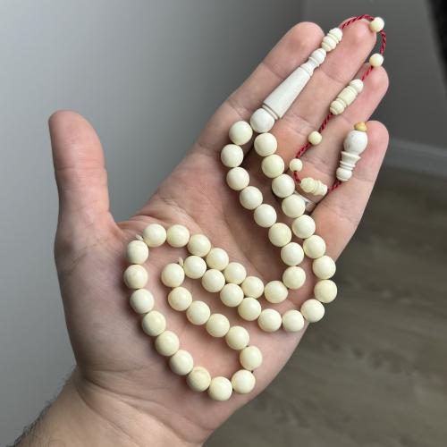 سبحة عظم جمل دائري تمليكة