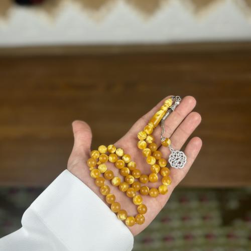 سبحة بكلايت ملطخ غامق