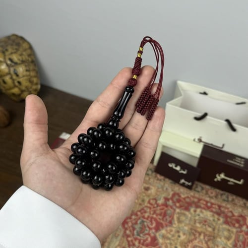 سبحة زعفران كحلي حرباء كركوشة تفصال