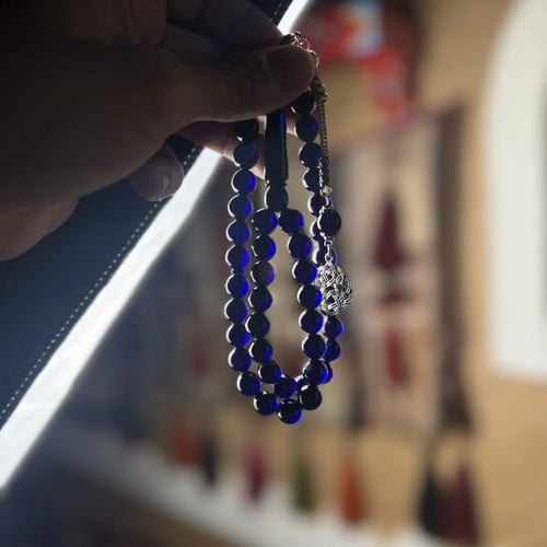 سبحة بكلايت كحلي حرباء