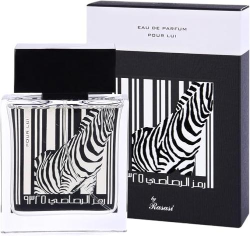 عطر رمز 9325 زيبرا رجالي من الرصاصي او دو بارفيوم...