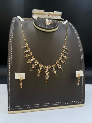 طقم لازردي ذهب عيار21