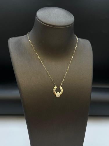 عقد ذهب عيار18