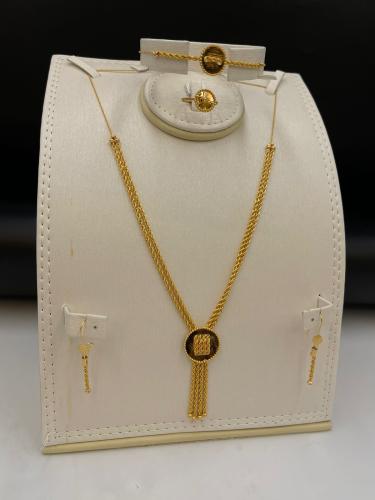 طقم ذهب صافي عيار 21