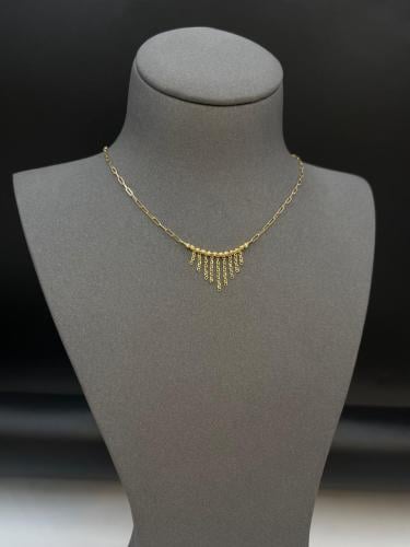 عقد ذهب صافي عيار18