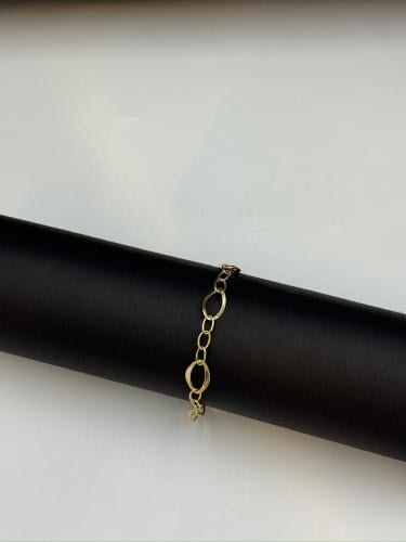 اسوارة انسيال ذهب عيار 18