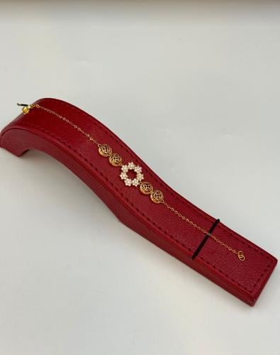 اسوارة انسيال ذهب عيار 21