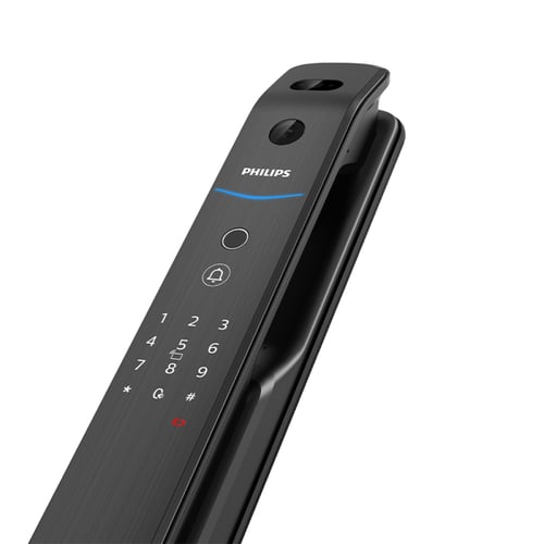 قفل باب ذكي يعمل بالدفع والسحب فيليبس - DDL709-FVP...