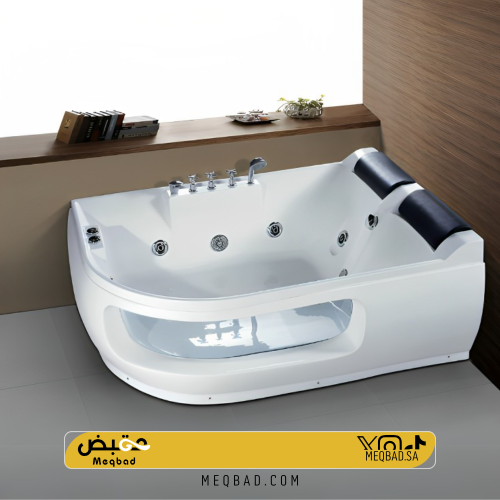 جاكوزي شخصين فاخر بواجهة زجاجية تصميم عصري - 170×1...