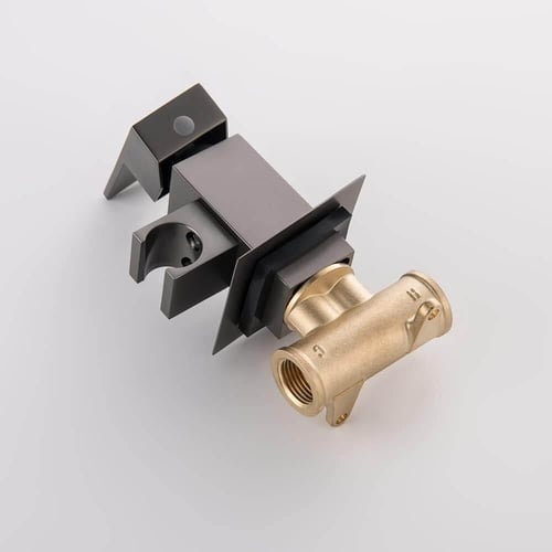 خلاط شطاف مربع مخفي رمادي تيتانيوم مطفي - ITALO اي...