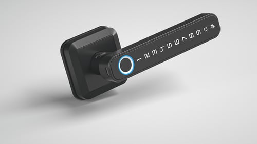 قفل رقمي اسود منفصل - LOZAN