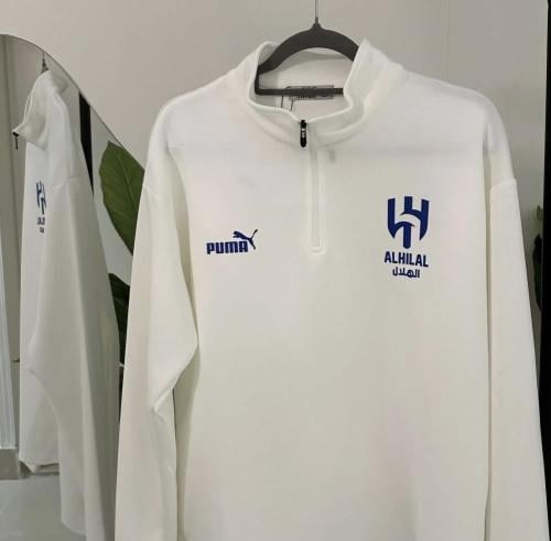 سويتر الهلال ابيض- متجر الرياض