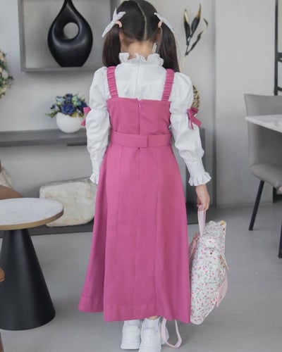 مريول مدرسي انيق ابتدائي- متجر الرياض