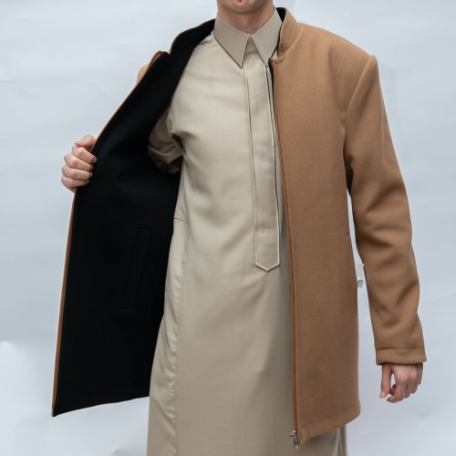 جاكيت دبل فيس رجالي- متجر الرياض