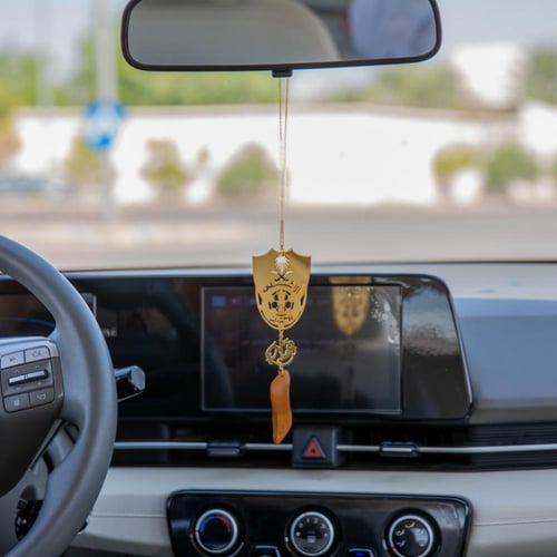 تعليقة سيارة بشعار نادي الأهلي- متجر الرياض